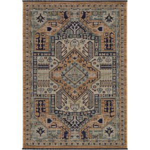 Legacy Rust Medallion Rug