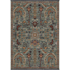 Legacy Blue Floral Rug