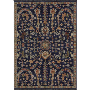 Legacy Blue Floral Rug