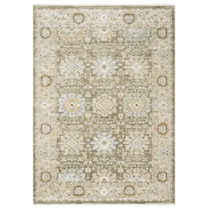 Lola Brown Floral Rug