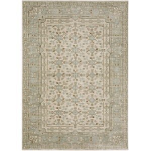 Maeve Beige Border Rug