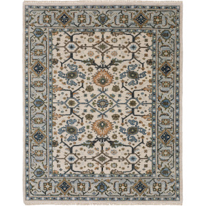 Majorca Ivory Floral Rug