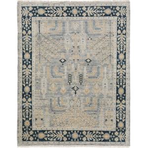 Majorca Grey Botanical Rug