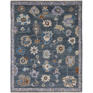 Majorca Blue Distressed Rug