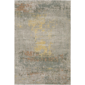 Mallory Grey Distressed Rug