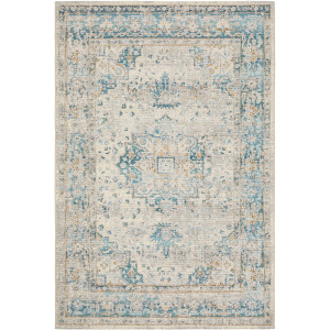 Naples Ivory Distressed Rug
