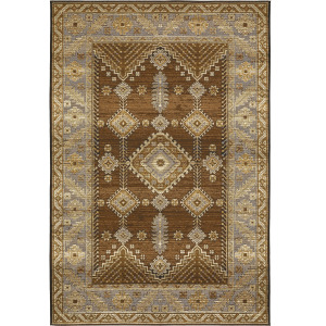 Naples Brown Medallion Rug
