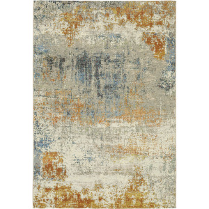 Naples Beige Distressed Rug