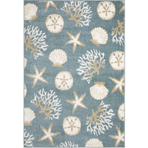Quinn Blue Novelty Rug