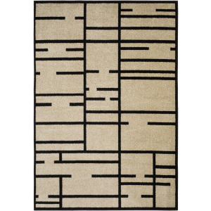 Quinn Beige Geometric Rug