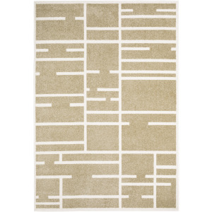 Quinn Beige Geometric Rug