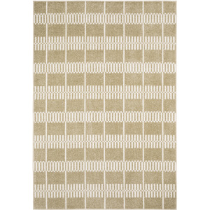 Quinn Beige Geometric Rug