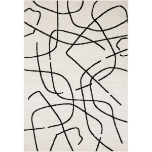 Quinn Beige Abstract Rug