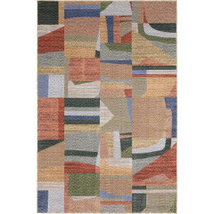 Tisdell Multi Geometric Rug