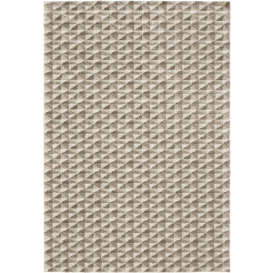 Wonder Brown Geometric Rug
