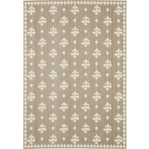 Zarina Beige Border Rug
