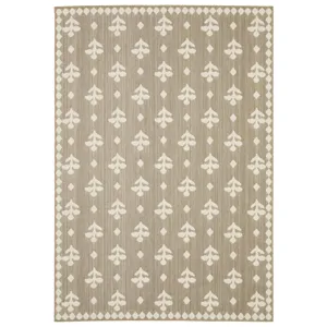 Zarina Beige Border Rug