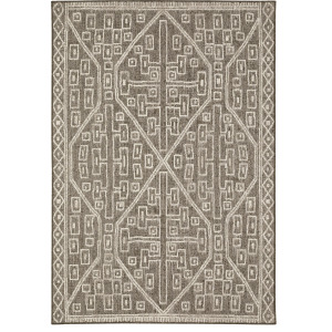 Zarina Brown Geometric Rug