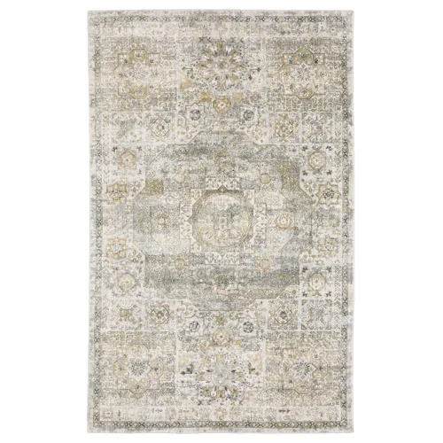 Windham Grey Distressed Rug