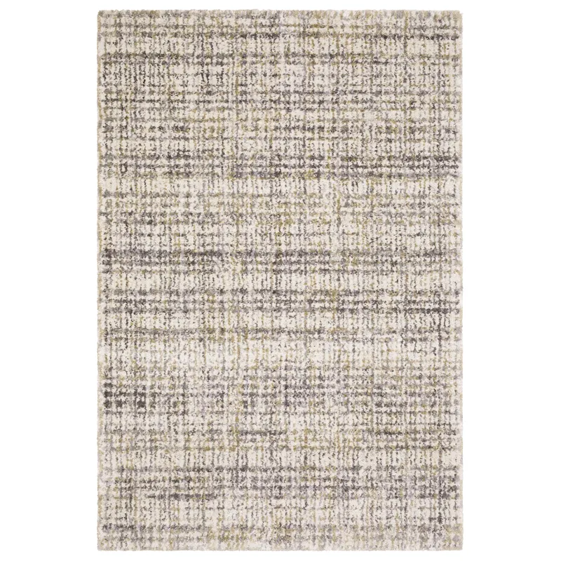 Aspen Ivory Stripe Rug 6\' 7\" X 9\' 6\"