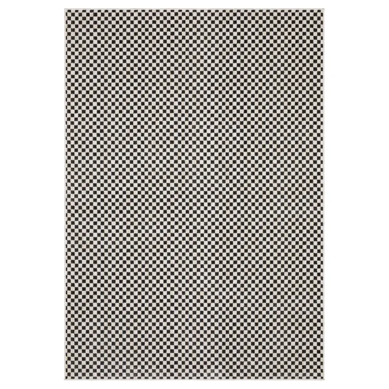 Hunter Black Geometric Rug 3\' 3\" X 5\'