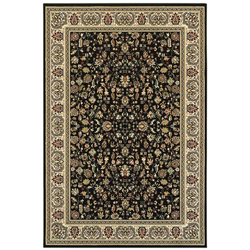 Kashan Rug 5\' 3\" X 7\' 6\"