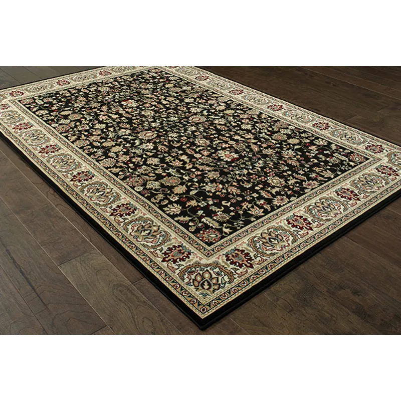 Kashan Rug 5\' 3\" X 7\' 6\"