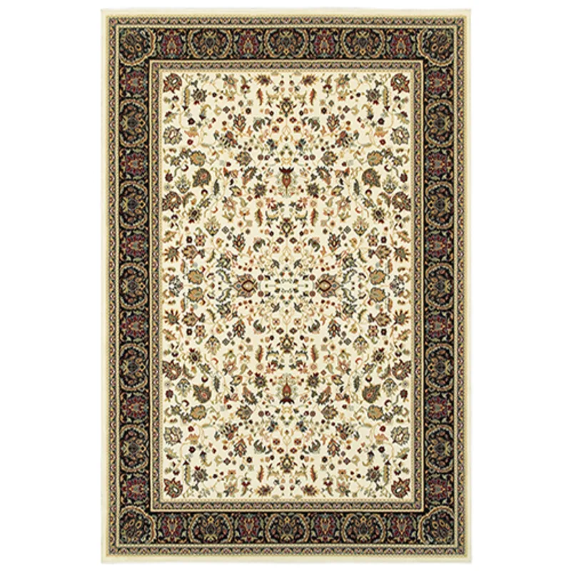 Kashan Rug 5\' 3\" X 7\' 6\"