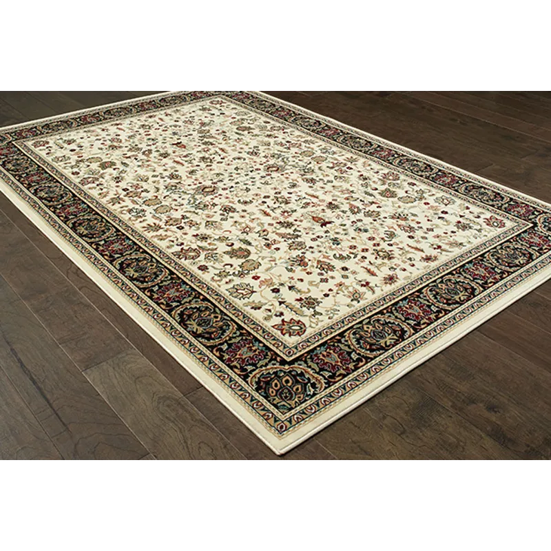 Kashan Rug 5\' 3\" X 7\' 6\"