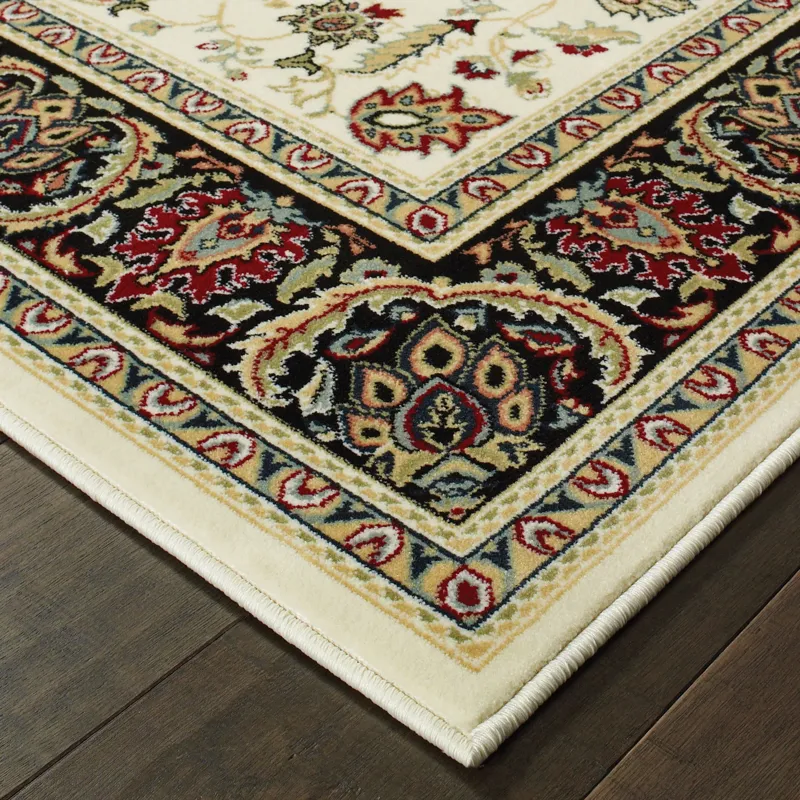 Kashan Rug 5\' 3\" X 7\' 6\"