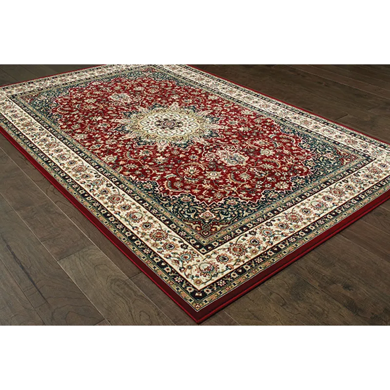 Kashan Rug 7\'10\" X 10\'10\"