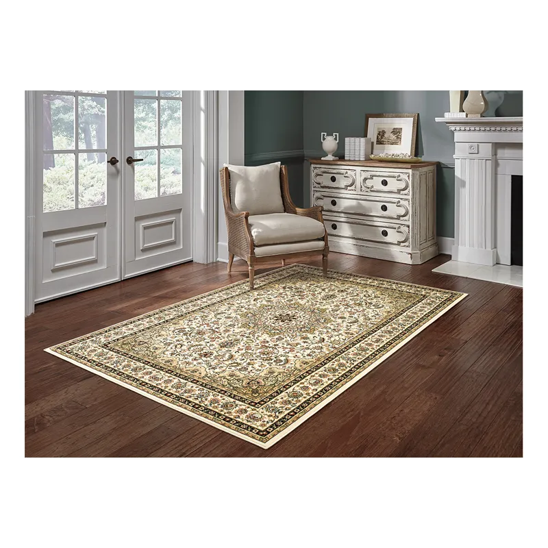 Kashan Rug 6\' 7\" X 9\' 6\"