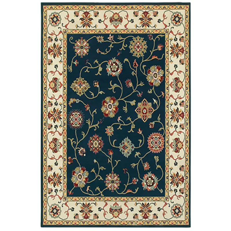 Kashan Rug 7\'10\" X 10\'10\"