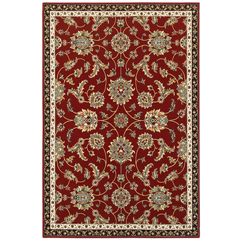 Kashan Rug 6\' 7\" X 9\' 6\"