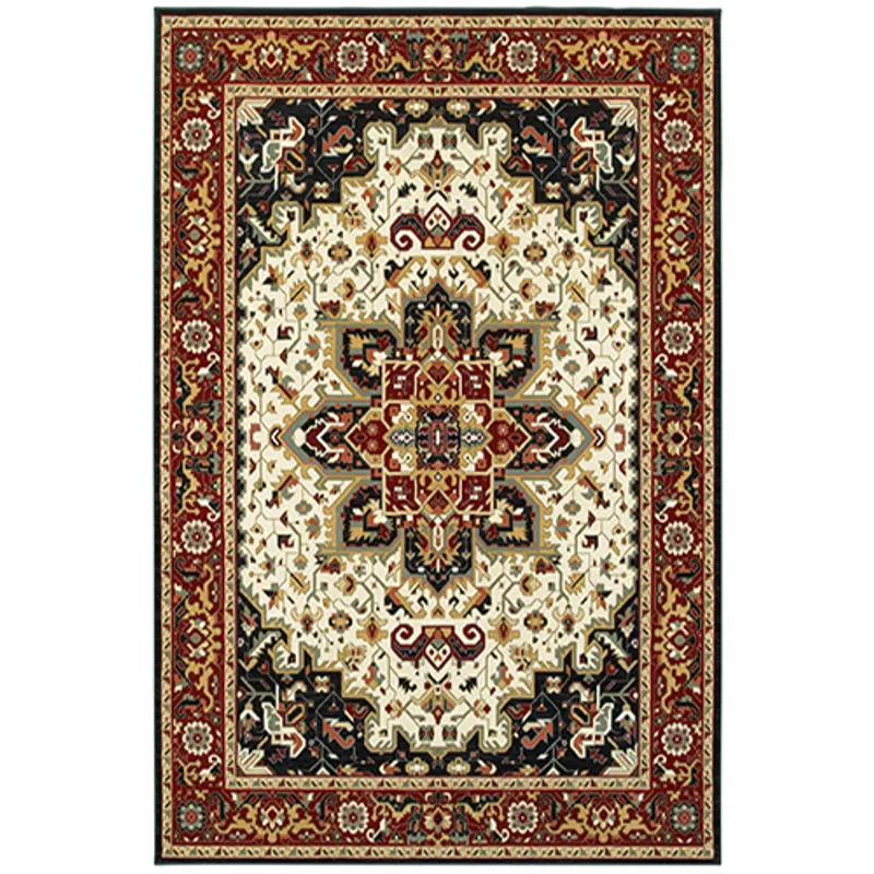 Kashan Rug 3\'10\" X 5\' 5\"