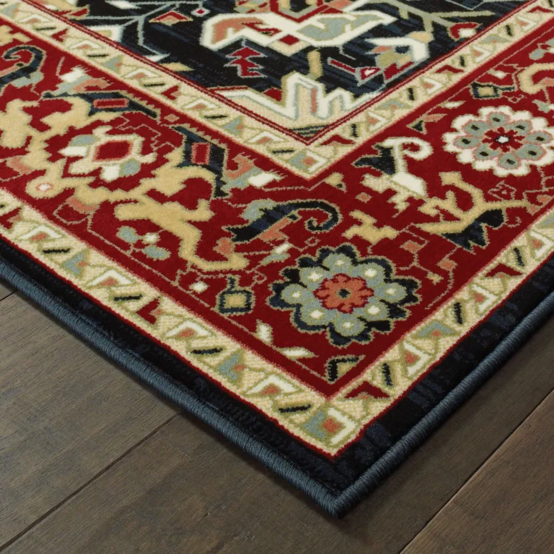 Kashan Rug 3\'10\" X 5\' 5\"