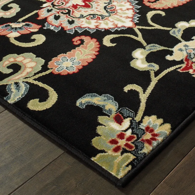 Kashan Rug 5\' 3\" X 7\' 6\"