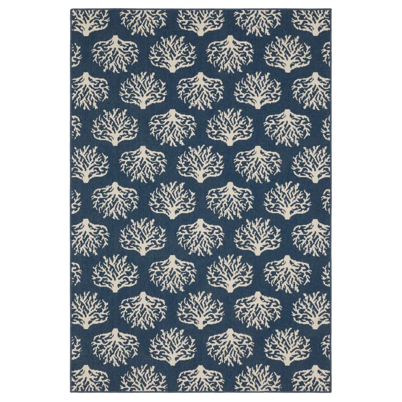 Meridian Blue Novelty Rug