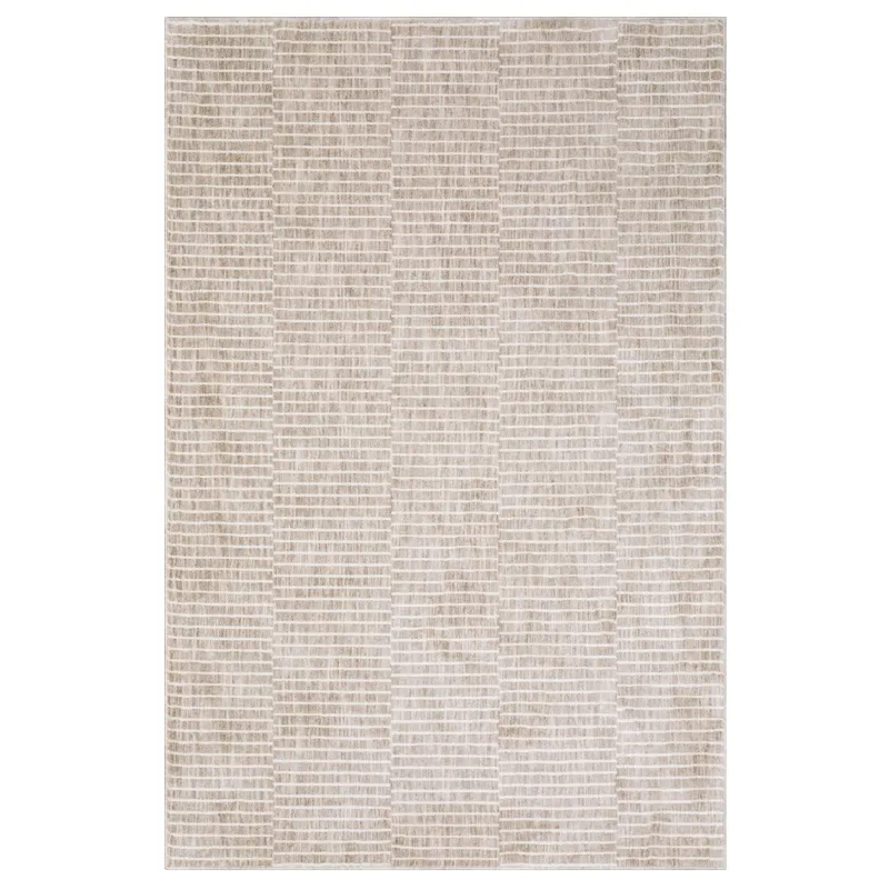 Oliver Beige Stripe Rug 5\' 3\" X 7\' 6\"