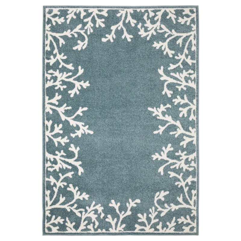 Quinn Blue Novelty Rug 5\' 3\" X 7\'