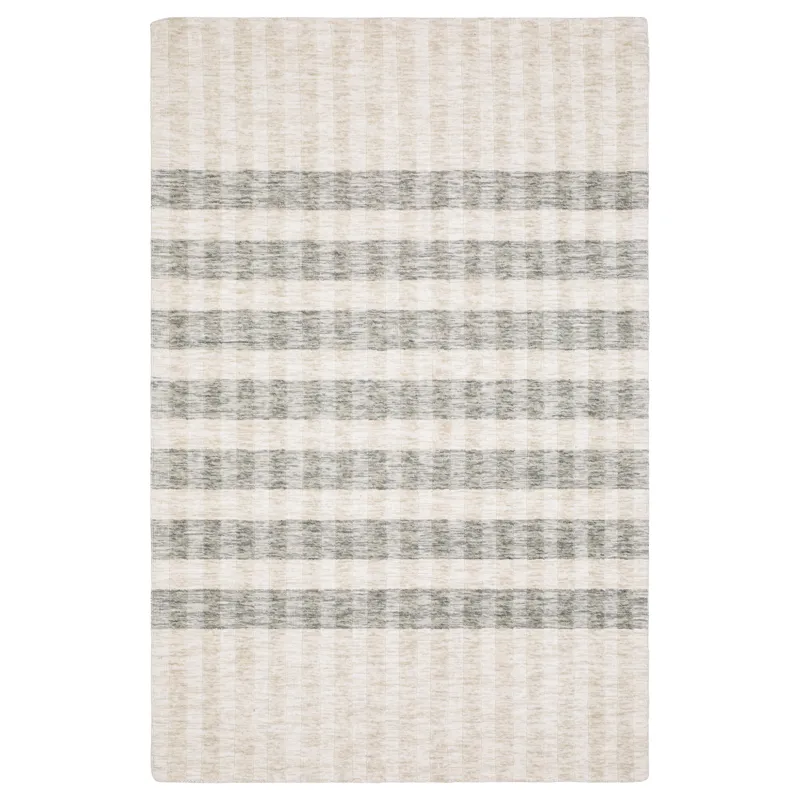 Thatcher Beige Stripe Rug 8\' X 10\'