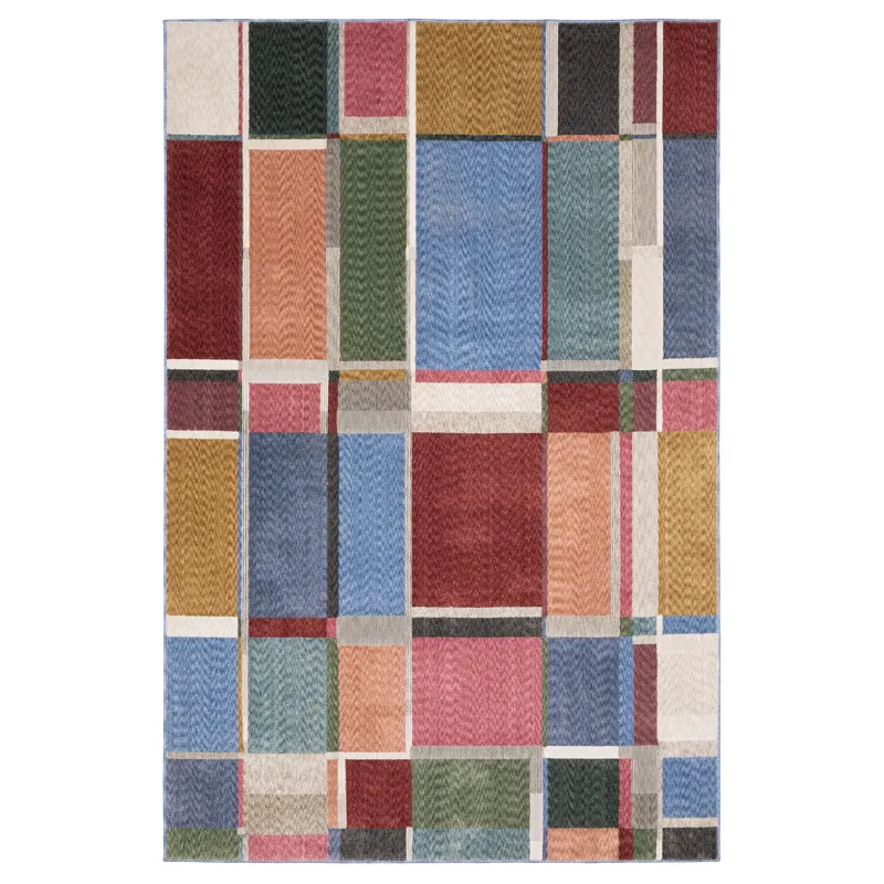 Tisdell Multi Geometric Rug 3\' 9\" X 5\' 2\"