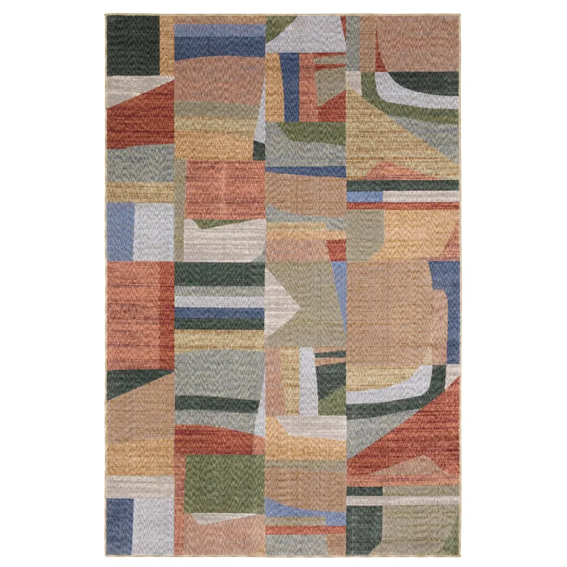 Tisdell Multi Geometric Rug 9\'10\" X 12\' 8\"