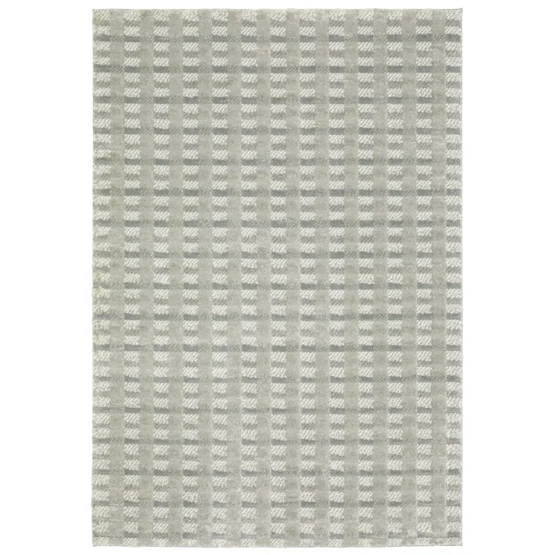 Wonder Grey Geometric Rug