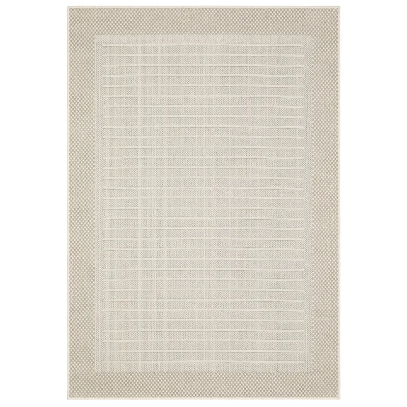 Zarina Beige Geometric Rug 3\' 3\" X 5\'