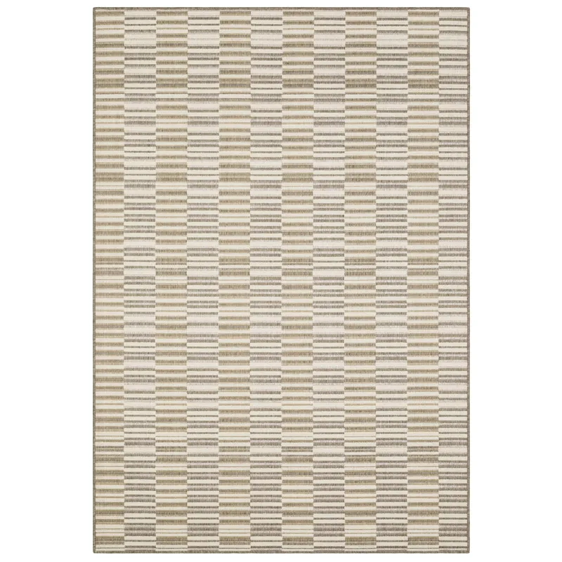 Zarina Beige Stripe Rug 9\'10\" X 12\'10\"