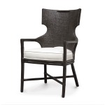 Caprice Arm Chair, Espresso