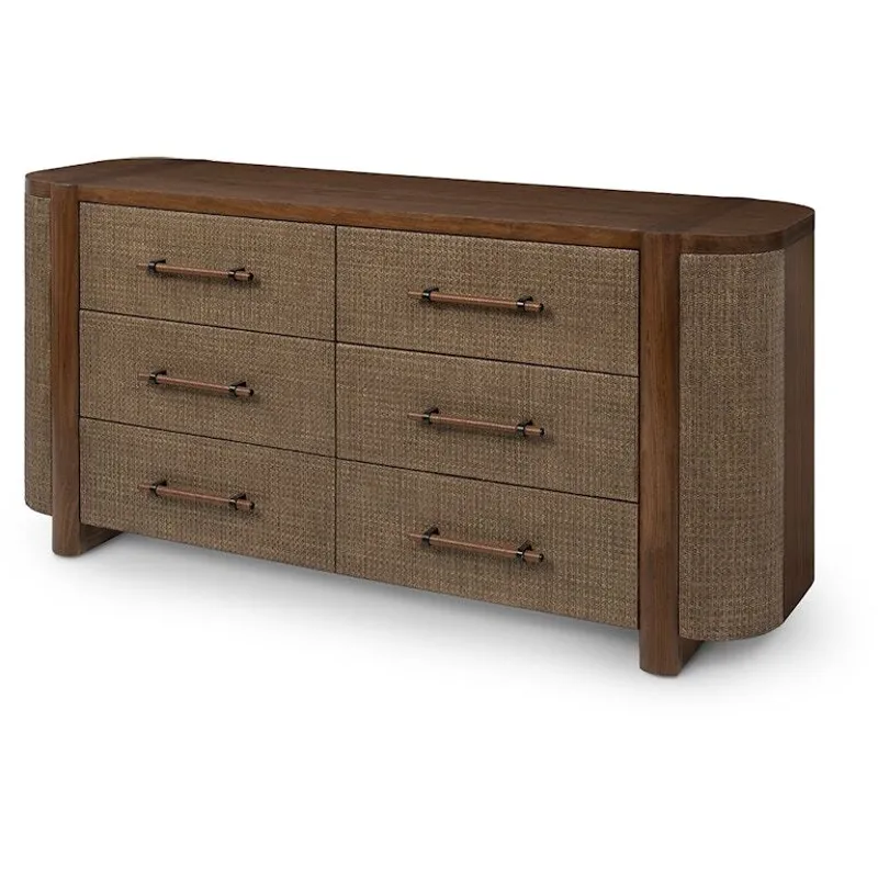 Zoey Walnut Dresser