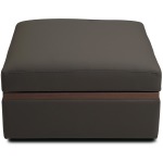 Lotus Swivel Top Ottoman
