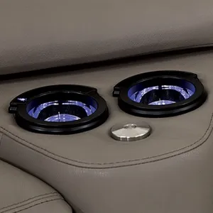 Detail Black LED Cup Holder